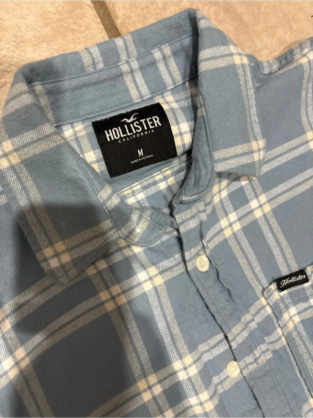 Hollister light blue